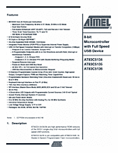 DataSheet AT83C5134 pdf